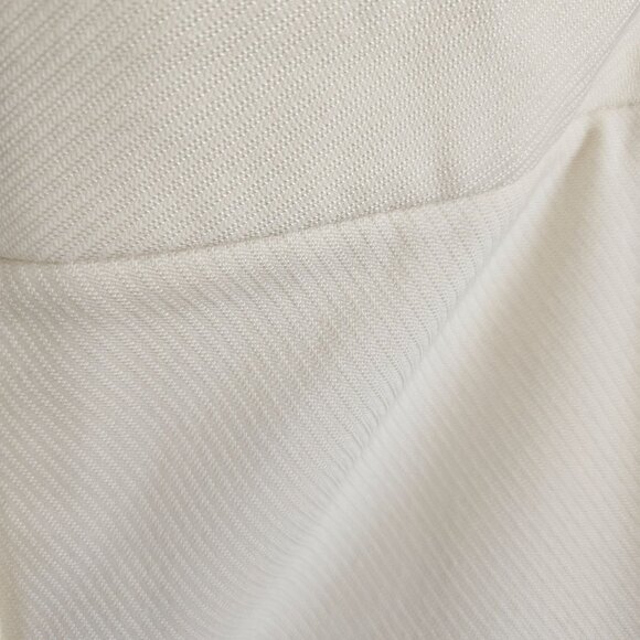 Ann Taylor Woman SZ 14 Cream Textured Trouser Lined NWOT Business Party Old Mone - Picture 4 of 7